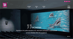Desktop Screenshot of dcinema.cz